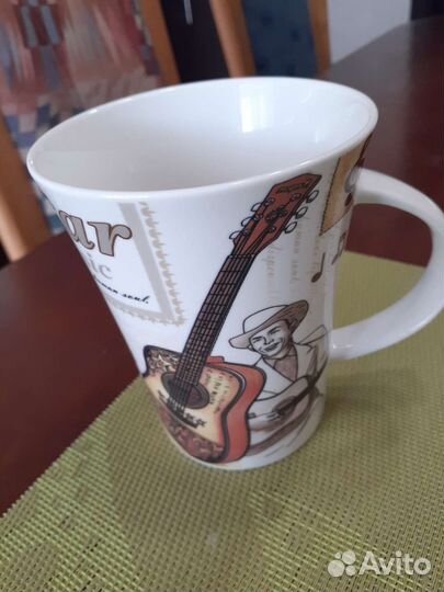 Кружки две пр италия и корея антик керамика