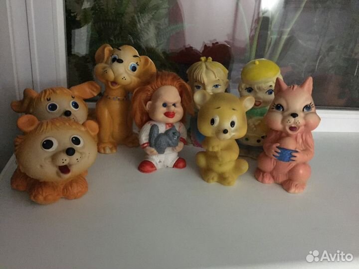 Игрушки резиновые