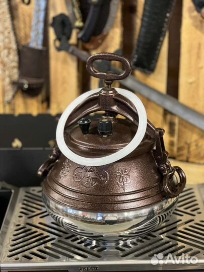 Афганский казан 10 литров + прокладка силиконовая