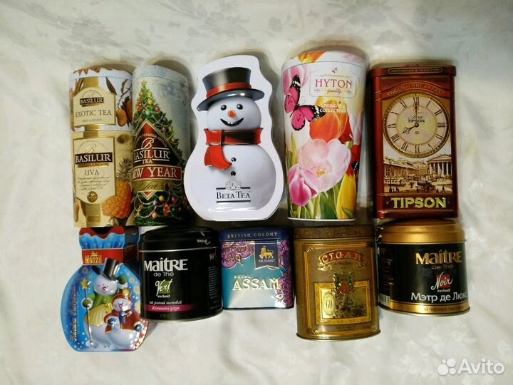 Металлические банки. 40 шт