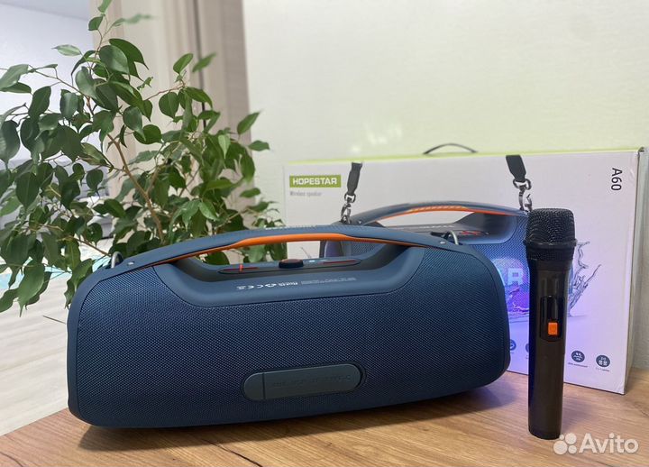 Колонка Hopestar A60 + микрофон (оригинал)