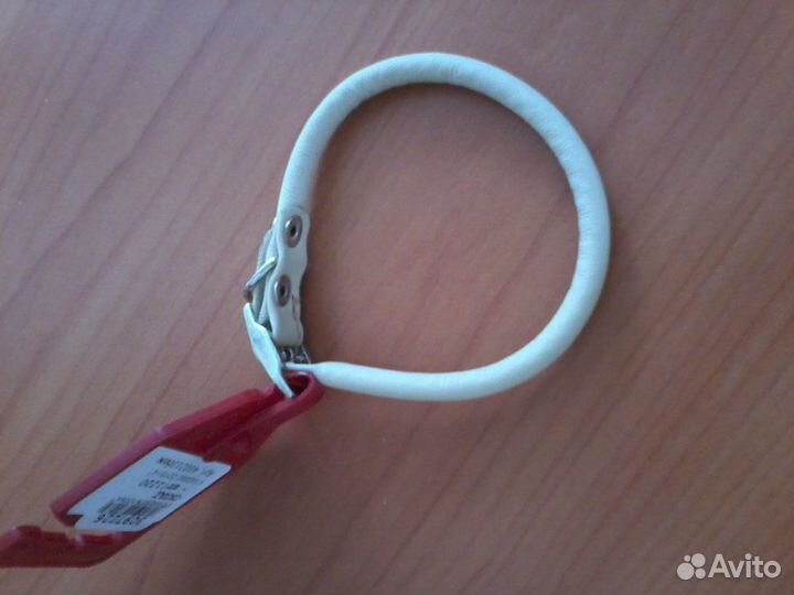 Круглый ошейник кожа