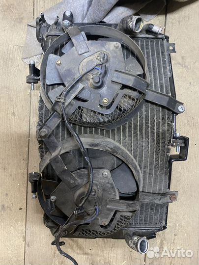 Suzuki gsxr600 gsxr750 вентилятор охлаждения
