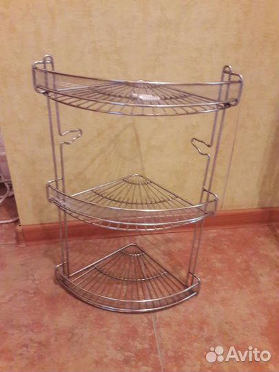 Полка хром. Принадлежности для ванны