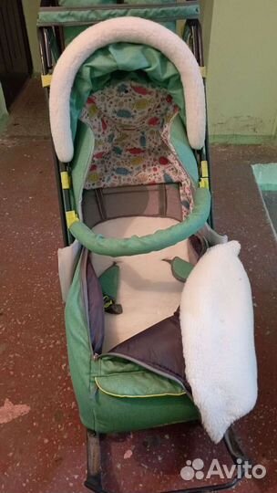 Санки коляска ника 7 3