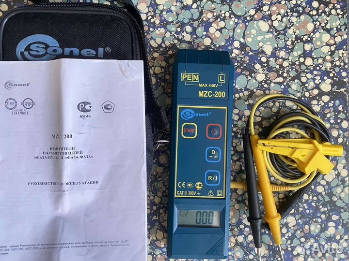 Измеритель параметров цепей Sonel MZC-200