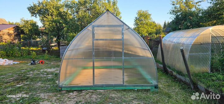 Теплица Крона на краб системе