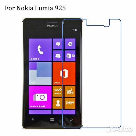 Защитное стекло для Nokia 925 Lumia Вместо пленки