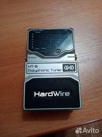Digitech Hardwire HT-6 педальный тюнер
