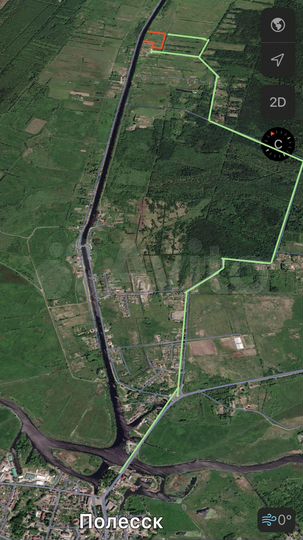 Участок 2,1 га (ИЖС)