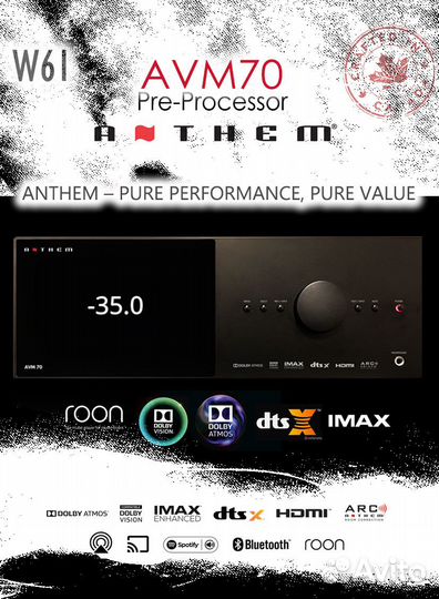 Anthem AVM 70 / 70 8K / 90 8K Под Заказ из Европы