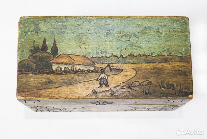 Коробочка для двух колод карт, Россия 1921-1926 гг