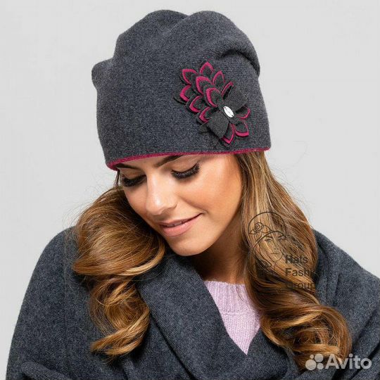 Комплект шапка и шарф kamea Новые