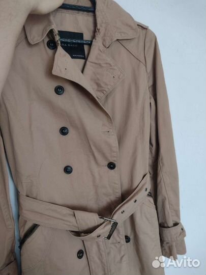 Тренч плащ Zara