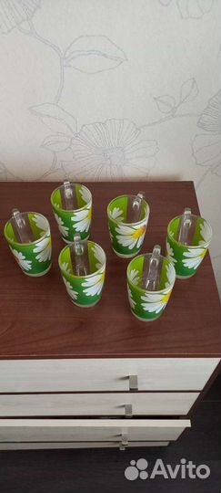 Стаканы 6 штук