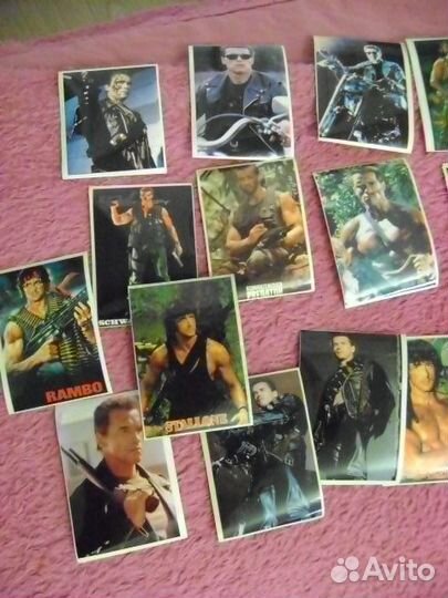 Шварц, ван дамм, ли, чак сталлоне- календари