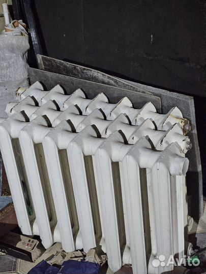 Чугунные батареи бу