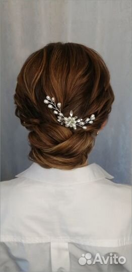 Создание вечерней причёски