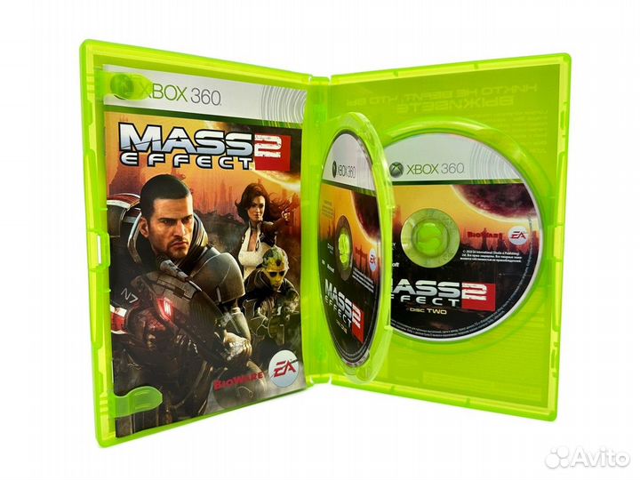 Mass Effect 2 (Xbox 360, русские субтитры) б/у
