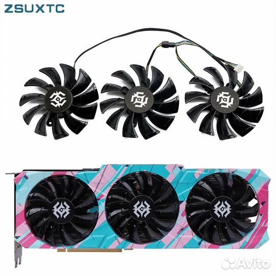 Кулера новые zotac rtx 3080/3070/3090