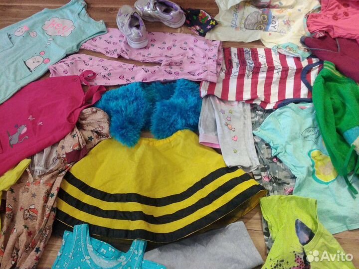 Мешок вещей для девочки-дошкольницы(цена за весь)