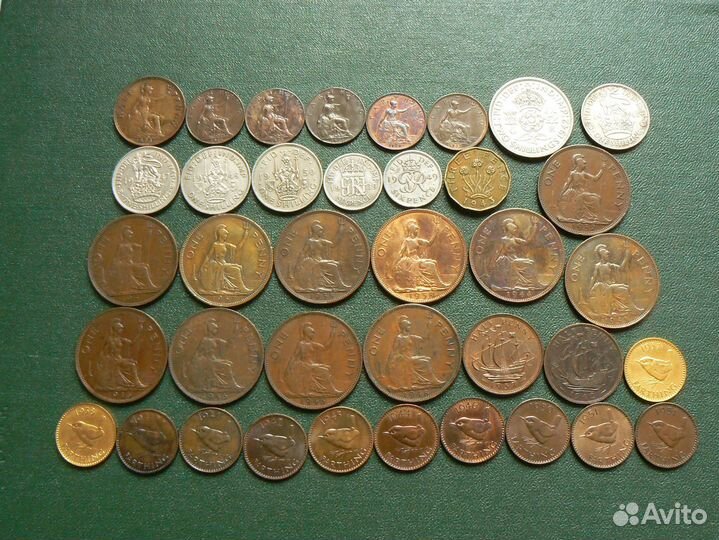 Монеты Великобритании и колоний