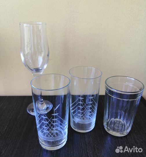 Свадебные фужеры (полный комплект)