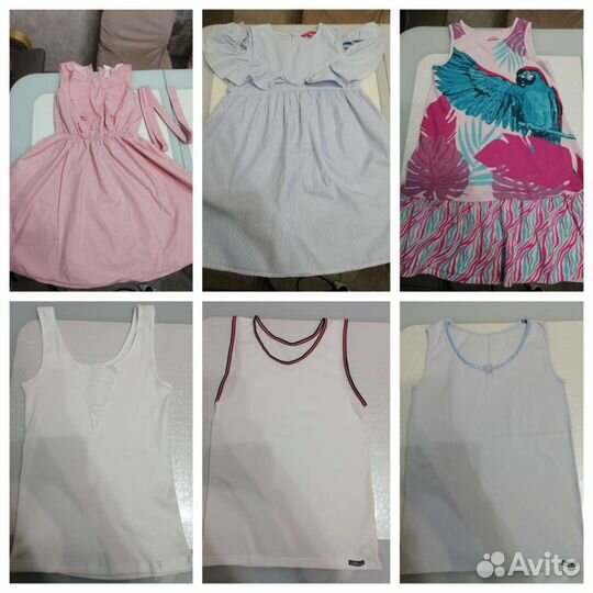 Вещи пакетом на девочку