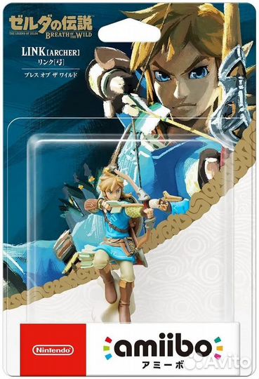 Фигурка Amiibo Nintendo Лучница Link, Легенда о Зе