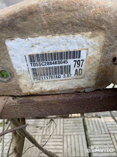 Мост Jeep Grand Cherokee WK 3.7L EKG