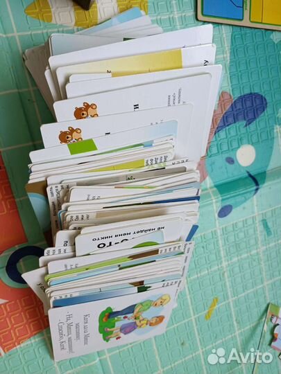 Развивающие карточки Кузя