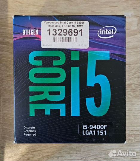 Комплект i5-9400f и ASrock Z390