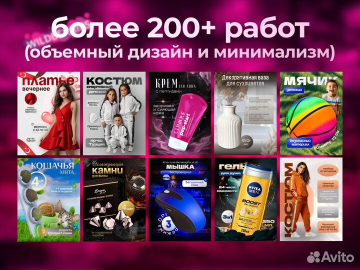 Дизайнер карточек товара для маркетплейсов