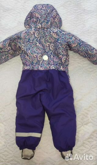 Зимний комбинезон для девочки 86