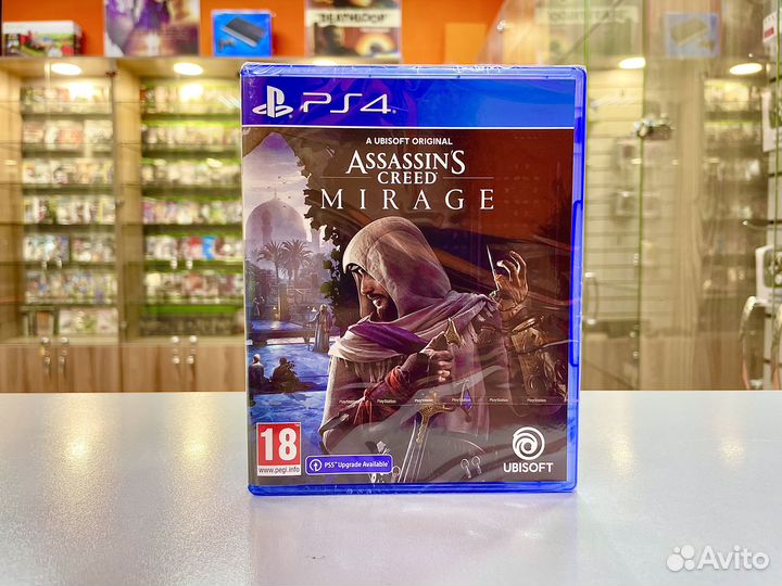 Assassins Creed Mirage PS4 диск