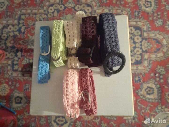 Пояса,ручная работа, х.б