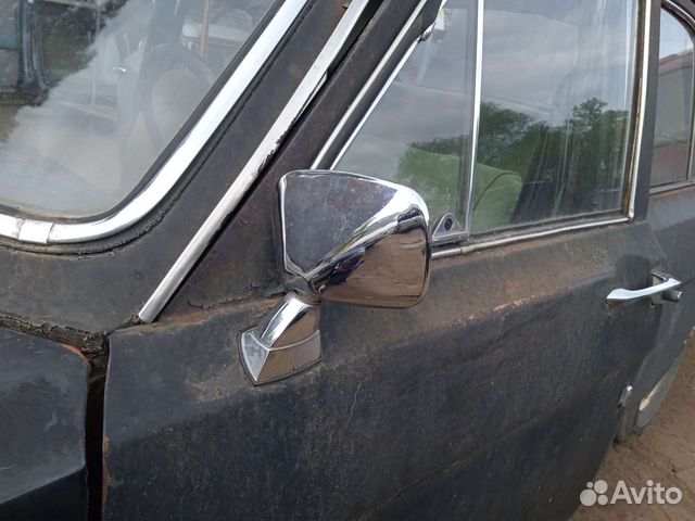 Зеркало левое хром газ волга 24