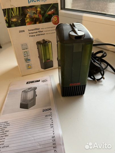Внутренний фильтр для аквариума eheim pickup