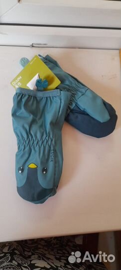 Новые Варежки краги до 3 лет, Декатлон