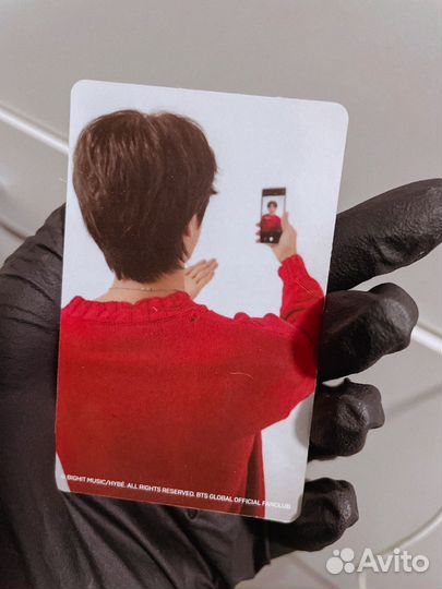 Карточки от официального японского фанклуба BTS