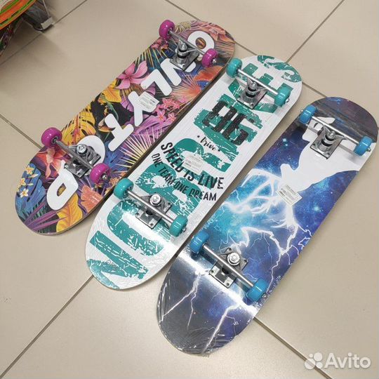 Скейтборд подростковый