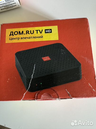 Тв приставка дом ру