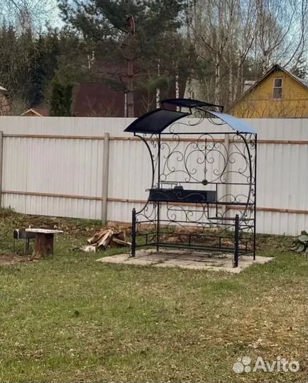 Мангал-беседка loft