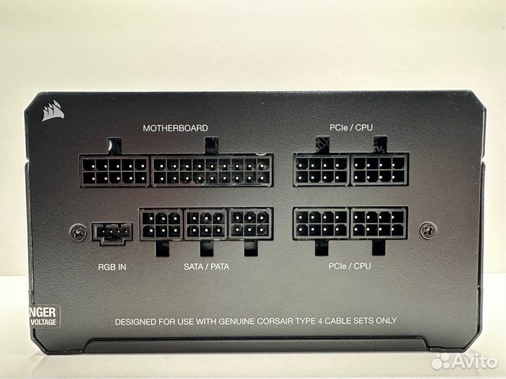 Corsair CX650F RGB (650W, модульный, 80+ Bronze)