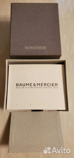 Часы baume & mercier. maison D'horlogerie geneve 1