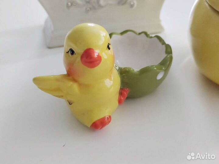 Салфетница сахарница подставка для яиц керамика