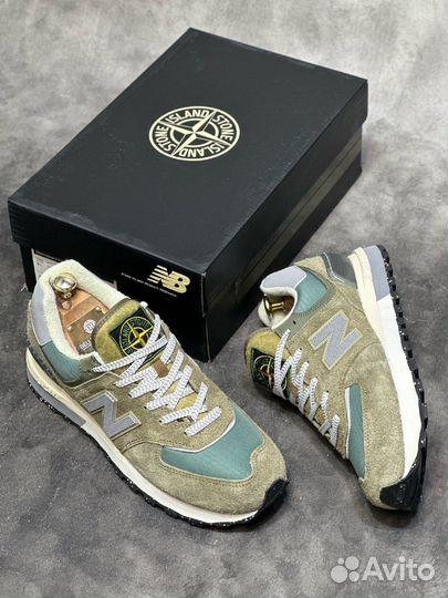 Мужские кроссовки New balance 574 stone island