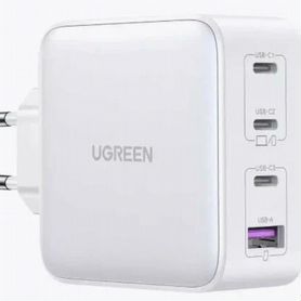 Зарядное устройство ugreen CD226 Nexode USB-A+3xU