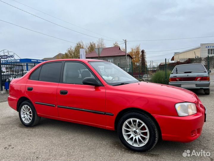 Hyundai Accent 1.5 AT, 2000, 192 991 км