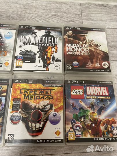 Игры диски для ps3